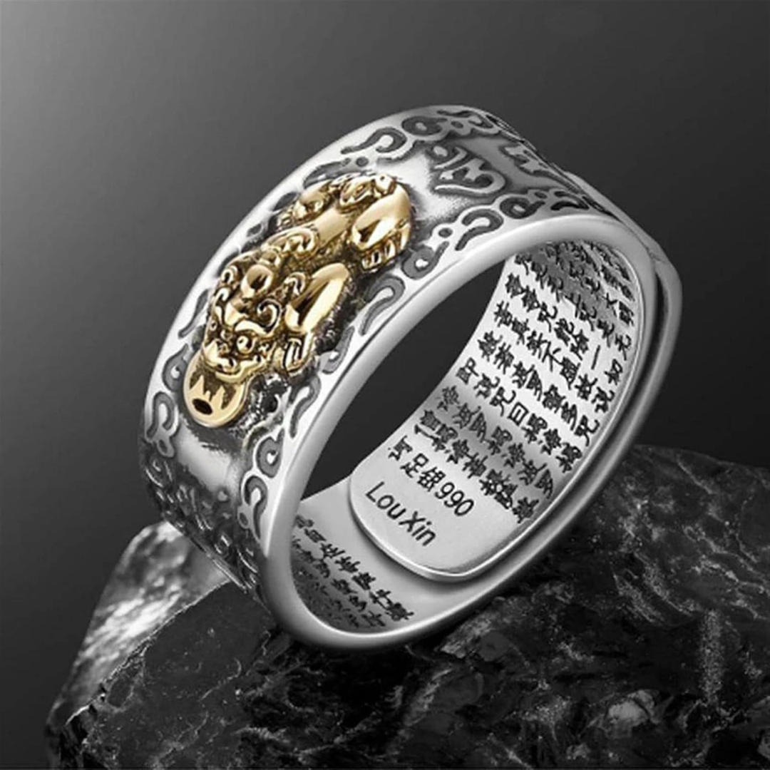 Pulsera Feng Shui 2x1 + Anillo de Poder | Baño en Oro 18K ¡Tu vida cambia HOY! - PRAGMATIK