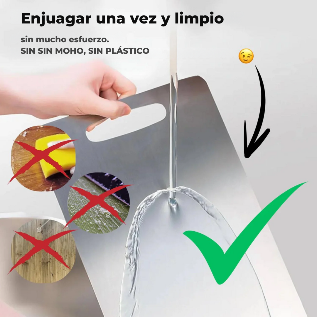 AceroPro™ | ¡Basta de Plásticos y Bacterias! Obsequio Pinza Escurridor ¡No mas Quemaduras!! - PRAGMATIK