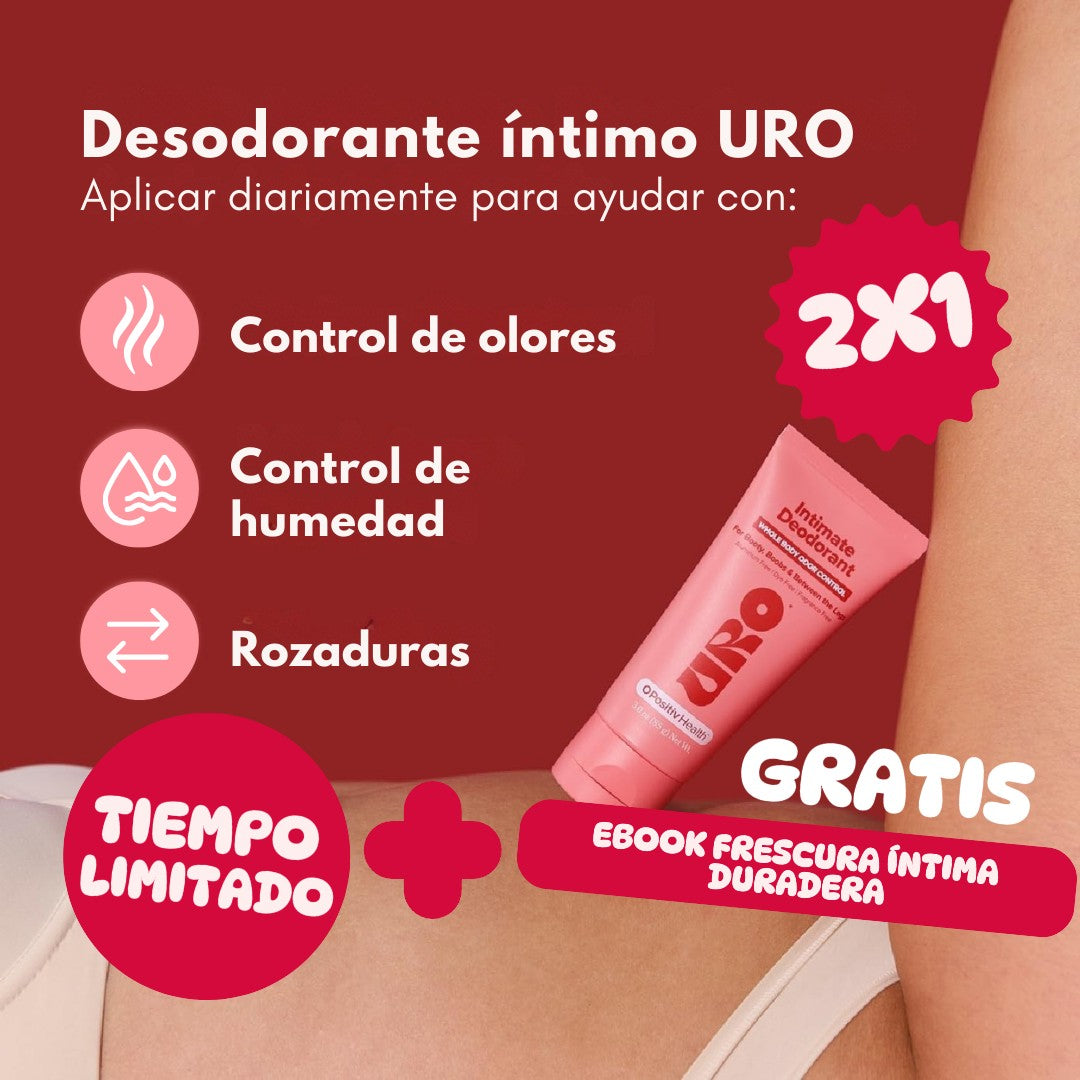 URO CREMA ÍNTIMA® 2X1 | Protección y Frescura Total + Guía GRATIS - PRAGMATIK